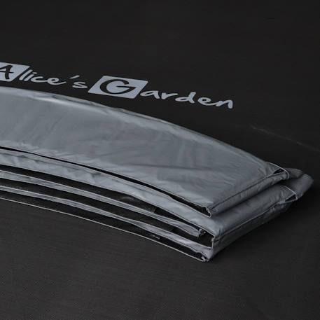 Trampoline rond ø 250cm avec filet de protection intérieur - pluton inner 2,50 m 250 cm Gris 5 - vertbaudet enfant 