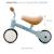 Draisienne Tricycle Kinderkraft CUTIE avec Selle Réglable, Roues EVA Increvables, Guidon Sécurisé et Poignées TPR Bleu 4 - vertbaudet enfant 