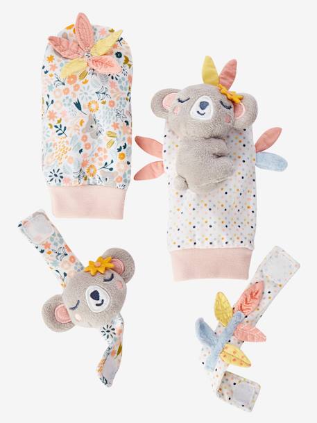 Hochets mains et pieds Koala rose 1 - vertbaudet enfant 