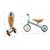 Draisienne Tricycle Kinderkraft CUTIE avec Selle Réglable, Roues EVA Increvables, Guidon Sécurisé et Poignées TPR Bleu 6 - vertbaudet enfant 