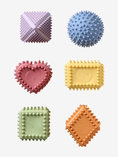 Set de 6 formes sensorielles multicolore 2 - vertbaudet enfant 