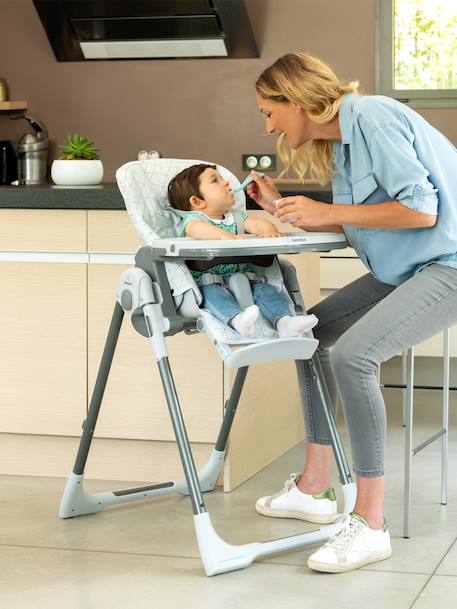 Chaise haute multipositions vision Alpha+Sophie la girafe paris+Terracotta 6 - vertbaudet enfant 
