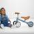 Draisienne Tricycle Kinderkraft CUTIE avec Selle Réglable, Roues EVA Increvables, Guidon Sécurisé et Poignées TPR Bleu 2 - vertbaudet enfant 
