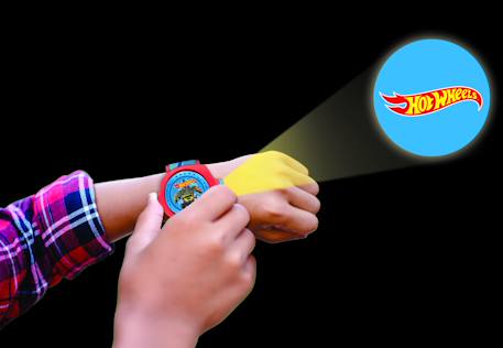 Montre projecteur hot wheels Bleu 2 - vertbaudet enfant 