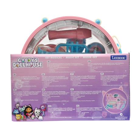 Set musical 7pcs gabby et la maison magique Rose 4 - vertbaudet enfant 