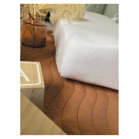 Alèse bébé éponge zen ultra douce Blanc 4 - vertbaudet enfant 