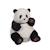 Peluche panda 50cm - gamme premium Noir 1 - vertbaudet enfant 
