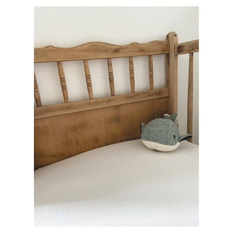 Alèse bébé éponge zen ultra douce Blanc 1 - vertbaudet enfant 