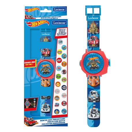 Montre projecteur hot wheels Bleu 3 - vertbaudet enfant 