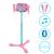 Microphone sur pied enceinte bluetooth gabby et la maison magique Rose 1 - vertbaudet enfant 