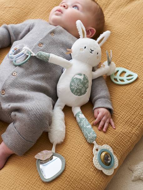 Peluche d'activités à suspendre DANS LES BOIS blanc 1 - vertbaudet enfant 