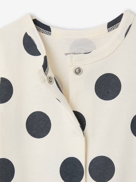 Coffret bébé 2 combishorts en coton bio beige chiné 9 - vertbaudet enfant 