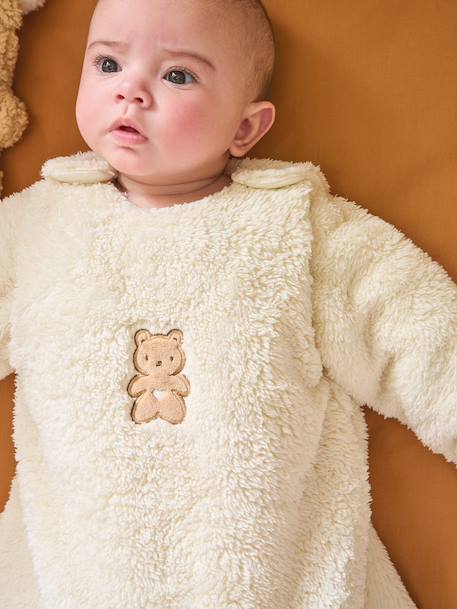 Gigoteuse PETIT OURS manches longues amovibles vanille 1 - vertbaudet enfant 