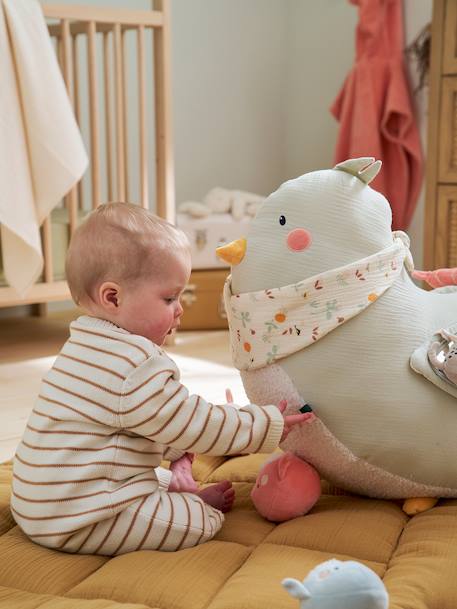 Grande peluche d'activités oiseau SAVANIA vert 2 - vertbaudet enfant 