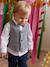 Ensemble bébé garçon chemise noeud pap gilet blanc 1 - vertbaudet enfant 