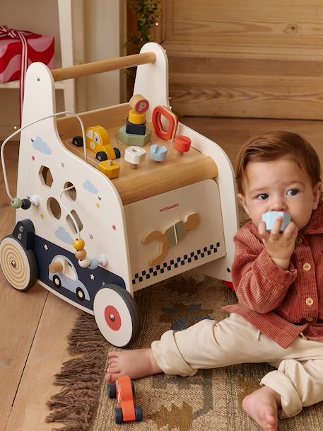 Chariot de marche bricolage et voitures en bois FSC® bois 4 - vertbaudet enfant 
