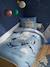 Parure housse de couette + taie d'oreiller enfant PÔLE NORD, avec coton recyclé bleu océan 1 - vertbaudet enfant 