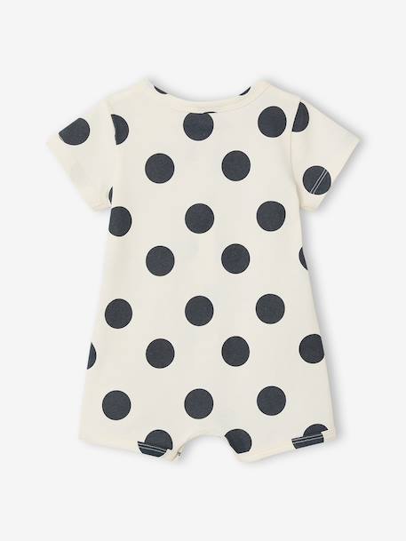 Coffret bébé 2 combishorts en coton bio beige chiné 7 - vertbaudet enfant 