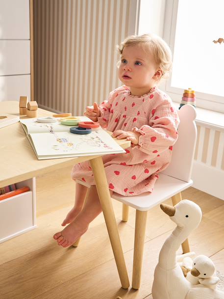 Table et chaises enfant Ourson blanc 2 - vertbaudet enfant 