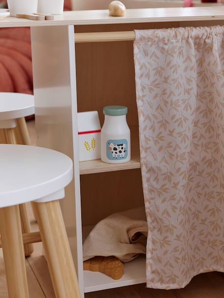 Cuisine d'angle avec accessoires en bois FSC® blanc 3 - vertbaudet enfant 