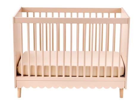 Lit bébé évolutif LIGNE FESTON rose 3 - vertbaudet enfant 