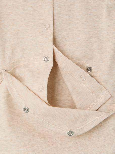 Coffret bébé 2 combishorts en coton bio beige chiné 11 - vertbaudet enfant 