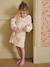 Peignoir enfant personnalisable Léopard, avec coton recyclé blanc imprimé 1 - vertbaudet enfant 