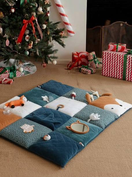 Tapis d'éveil moelleux et ludique Cherry+Cocotte+Croque la vie+Eveil & Sensoriel+Forêt Enchantée+Green forest 47 - vertbaudet enfant 