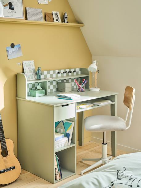 Bureau enfant Damier vert 3 - vertbaudet enfant 