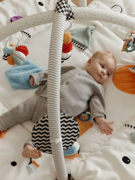 Tapis d'éveil moelleux et évolutif ÉVEIL & SENSORIEL multicolore 2 - vertbaudet enfant 