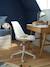 Chaise de bureau enfant à roulettes blanc+bleu+rose+vert 1 - vertbaudet enfant 