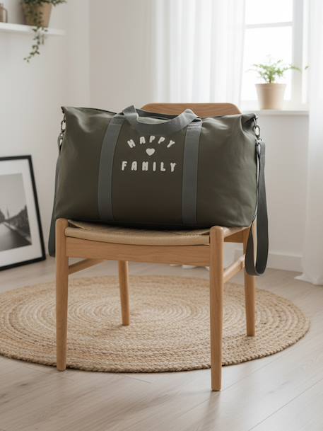 Sac à langer week-end MALAGA kaki+marine grisé+sauge+vert de gris 1 - vertbaudet enfant 