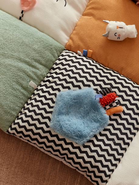 Tapis d'éveil moelleux et ludique Cherry+Cocotte+Croque la vie+Eveil & Sensoriel+Forêt Enchantée+Green forest 36 - vertbaudet enfant 