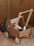 Chariot de marche landau en bois FSC® caramel 2 - vertbaudet enfant 