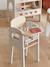 Chaise haute pour poupon en bois FSC® blanc+bois 3 - vertbaudet enfant 