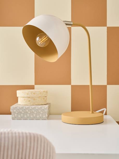 Lampe à poser en métal bicolore cannelle+rose 3 - vertbaudet enfant 