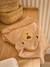 Cape de bain et gant de toilette PETIT OURS, avec coton recylé rayé beige 5 - vertbaudet enfant 