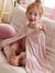 Ensemble Pyjama Fille Cape Sequins rose poudré 1 - vertbaudet enfant 