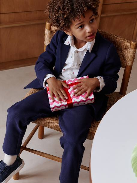Veste garçon blazer cérémonie marine 3 - vertbaudet enfant 