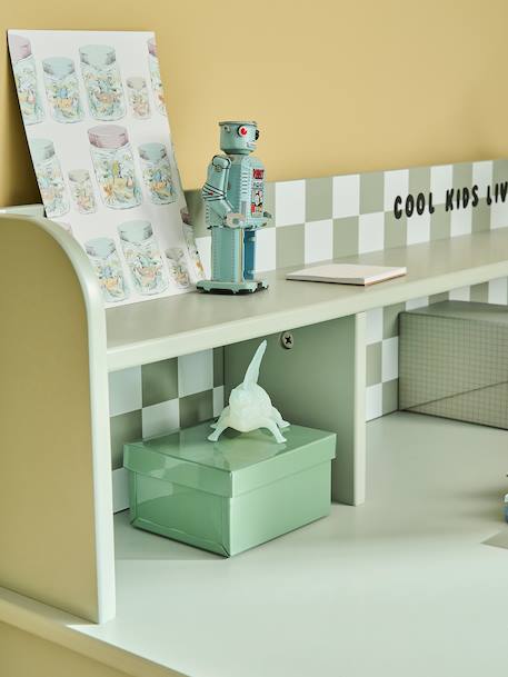 Bureau enfant Damier vert 5 - vertbaudet enfant 
