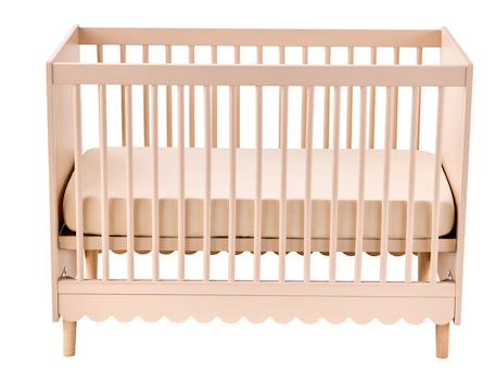Lit bébé évolutif LIGNE FESTON rose 4 - vertbaudet enfant 