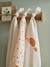 Lot de 3 langes en gaze de coton HERISSON beige imprimé 3 - vertbaudet enfant 