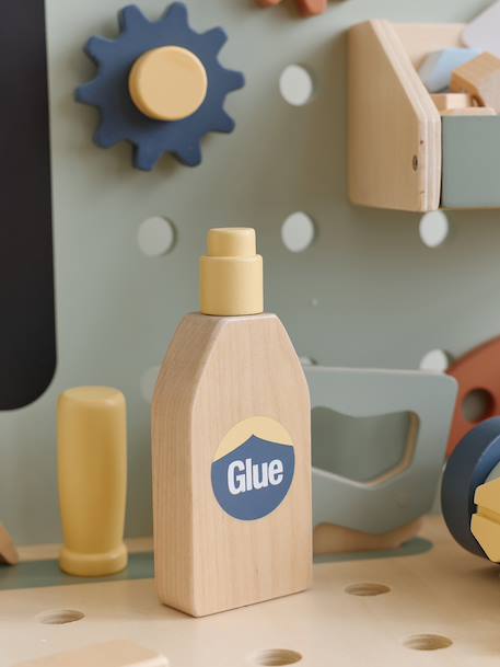 Etabli de bricolage avec accessoires en bois FSC® vert 4 - vertbaudet enfant 