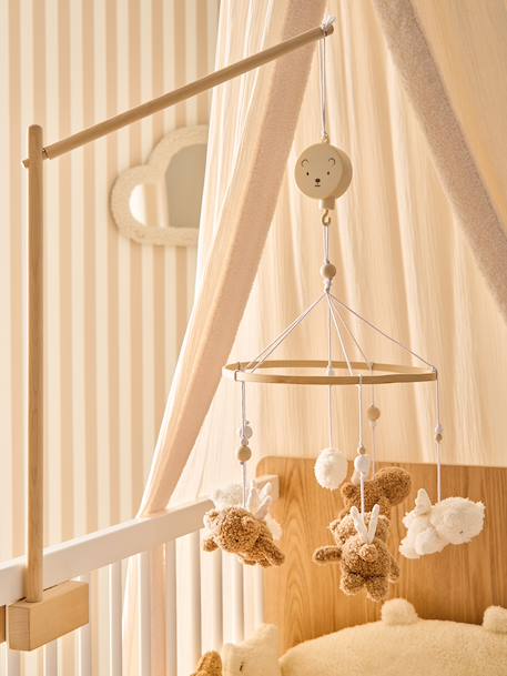 Mobile musical PETIT OURS beige 1 - vertbaudet enfant 
