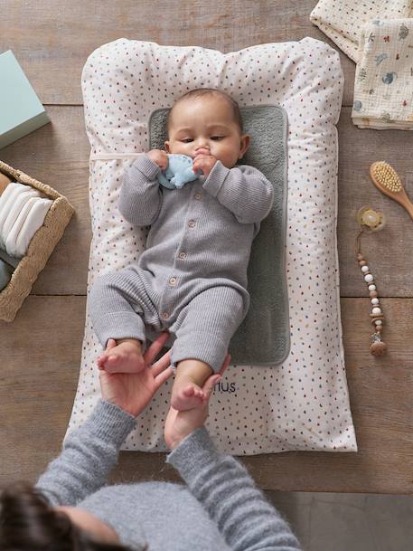 Matelas à langer et 2 tapis de change personnalisable MINISAURUS multicolore 5 - vertbaudet enfant 