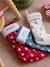 Lot de 3 chaussettes de Noël rouge 1 - vertbaudet enfant 