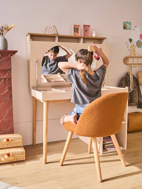 Bureau-coiffeuse enfant BLUSH rose pâle 3 - vertbaudet enfant 