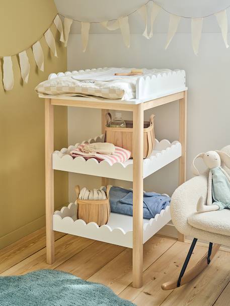 Table à langer FESTON blanc 1 - vertbaudet enfant 