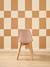 Chaise maternelle design scandinave blanc+rose 10 - vertbaudet enfant 