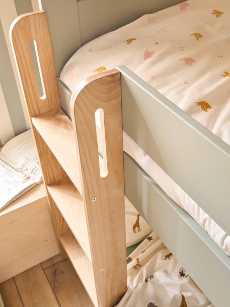 Lit superposé triple Complice 90x200cm vert d'eau 3 - vertbaudet enfant 